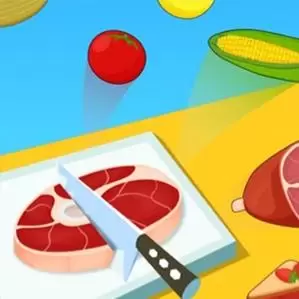 Food Cutting Game